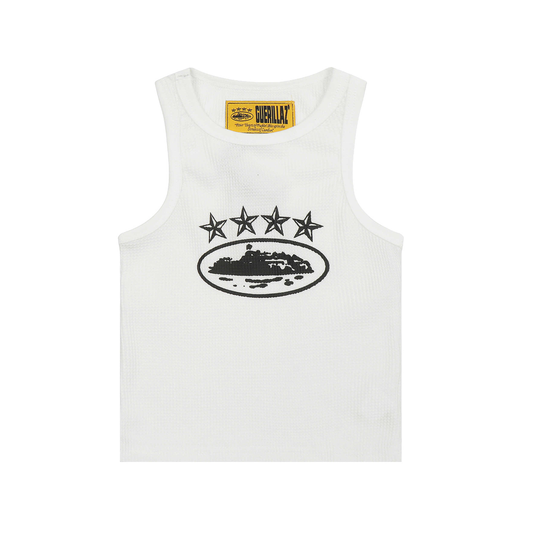 CORTEIZ 4STAR TANK TOP WHITE