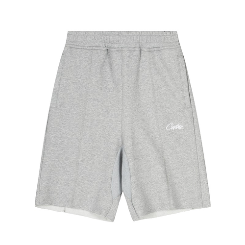 CORTEIZ GRAY LINED SHORTS size L