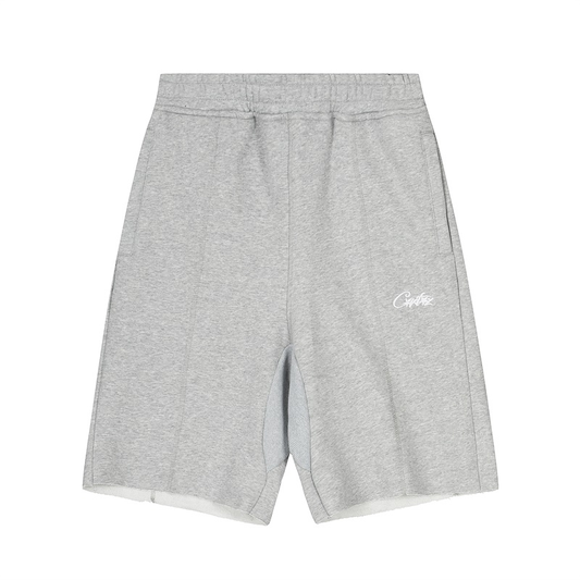 CORTEIZ GRAY LINED SHORTS size L