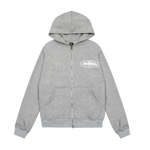 CORTEIZ ALCATRAZ MINIMAL ZIPUP GRAY size M