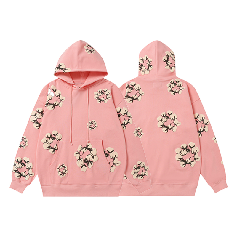 DENIM TEARS CACTUS TEARS HOODIE PINK
