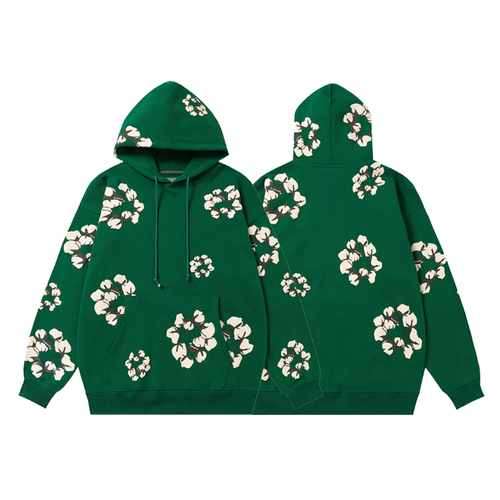 DENIM TEARS CACTUS TEARS HOODIE GREEN