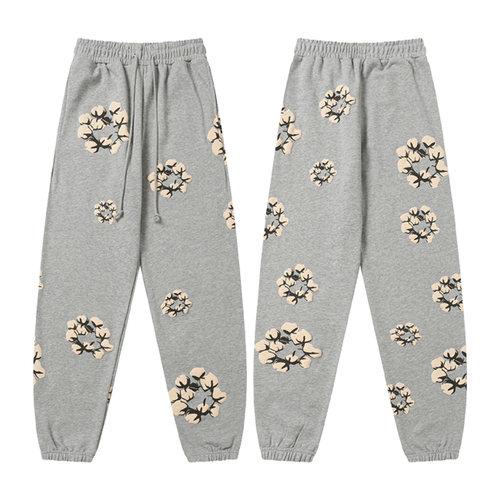 DENIM TEARS CACTUS TEARS PANTS GRAY