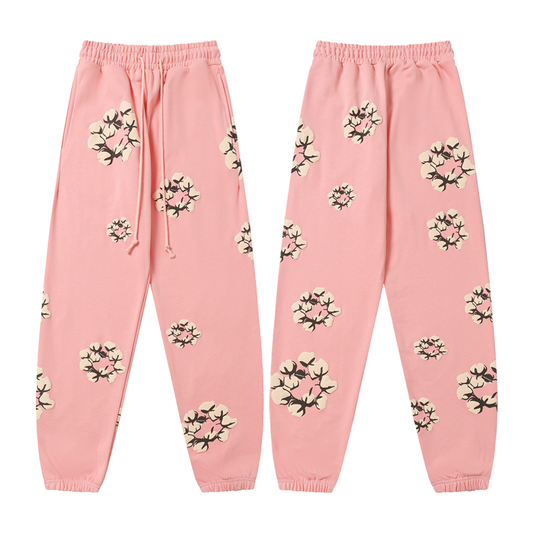 DENIM TEARS CACTUS TEARS PANTS PINK