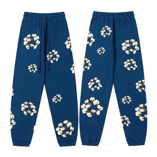 DENIM TEARS CACTUS TEARS PANTS NAVY