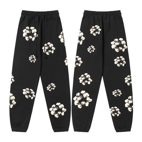 DENIM TEARS CACTUS TEARS PANTS BLACK