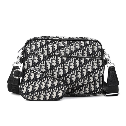 DIOR 3IN1 SHOULDER BAG WHITE