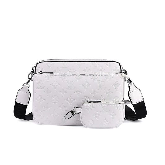LV 3IN1 SHOULDER BAG MONOGRAM WHITE