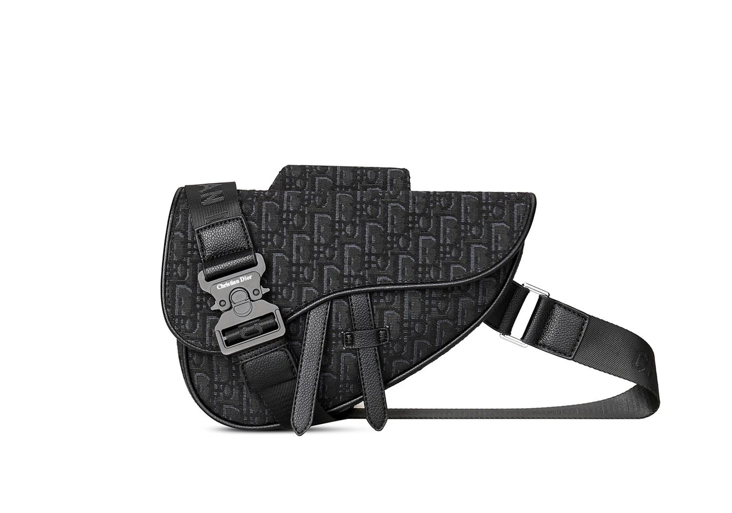 DIOR SADDLE BAG BLACK