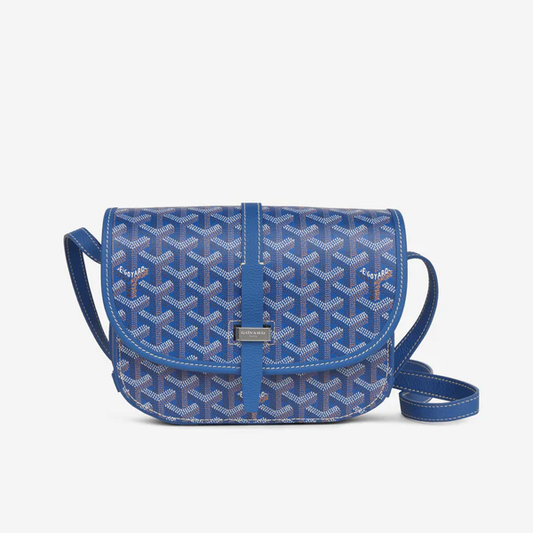 GOYARD BLUE MESSENGER BAG