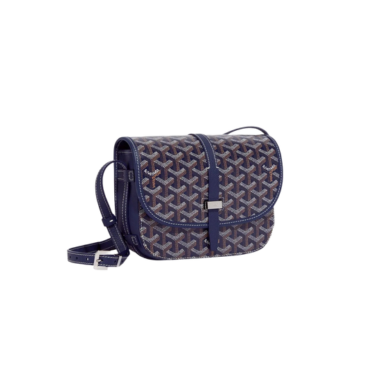 GOYARD ROYAL BLUE MESSENGER BAG