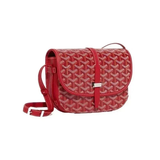 GOYARD RED MESSENGER BAG