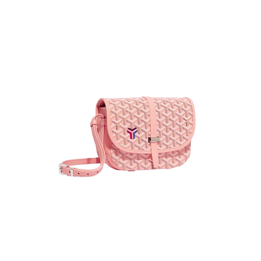 GOYARD PINK MESSENGER BAG