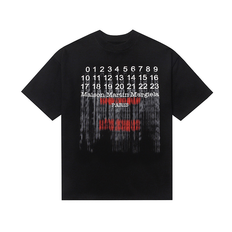 MAISON MARGIELA CRYING SHIRT BLACK