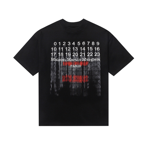 MAISON MARGIELA CRYING SHIRT BLACK