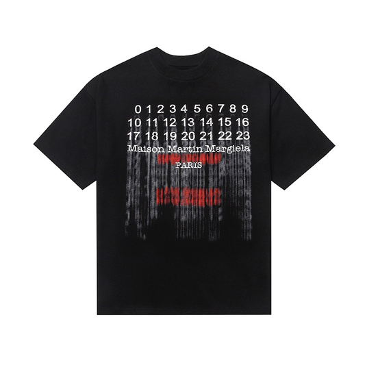 MAISON MARGIELA CRYING SHIRT BLACK