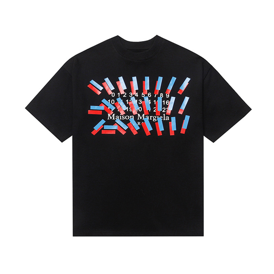 MAISON MARGIELA BLUE RED TAPE SHIRT BLACK
