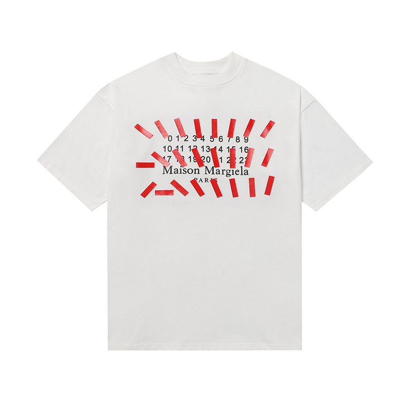 MAISON MARGIELA RED TAPE WHITE SHIRT