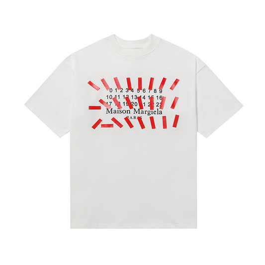 MAISON MARGIELA RED TAPE WHITE SHIRT