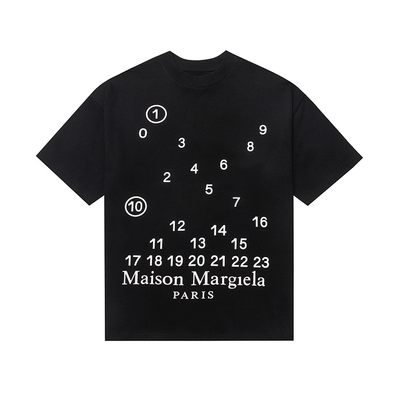 MAISON MARGIELA MIX UP BLACK SHIRT