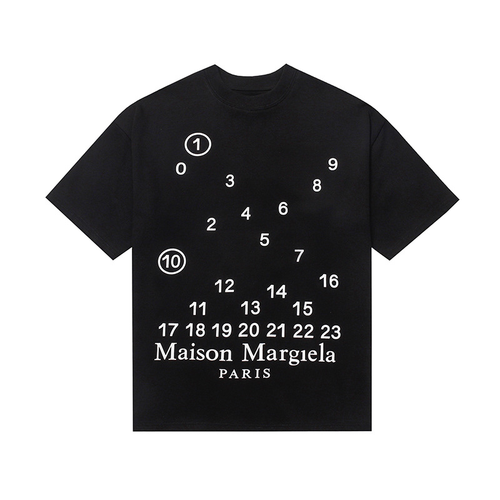 MAISON MARGIELA MIX UP BLACK SHIRT