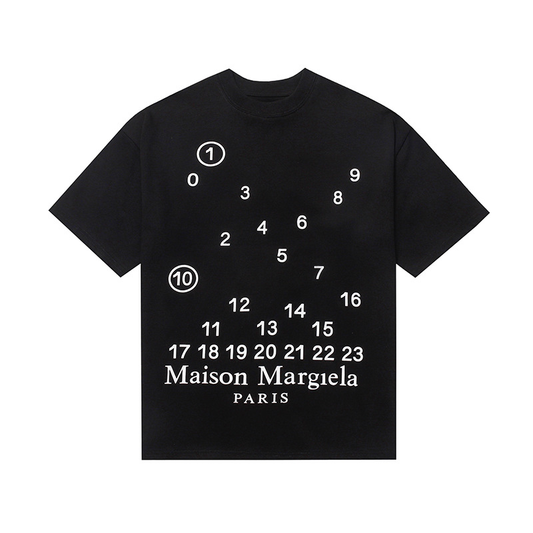 MAISON MARGIELA MIX UP BLACK SHIRT