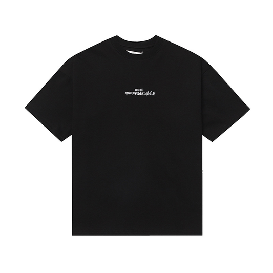 MAISON MARGIELA uosᴉɐɯ upside down shirt BLACK