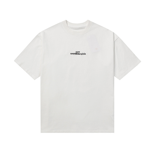 MAISON MARGIELA uosᴉɐɯ upside down shirt WHITE