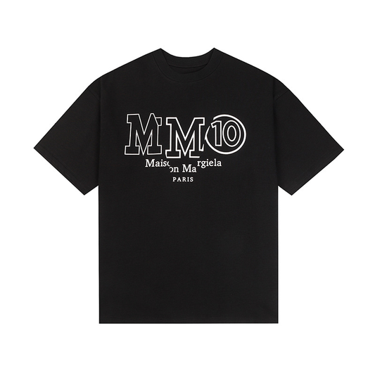 MAISON MARGIELA LARGE MMO LOGO BLACK