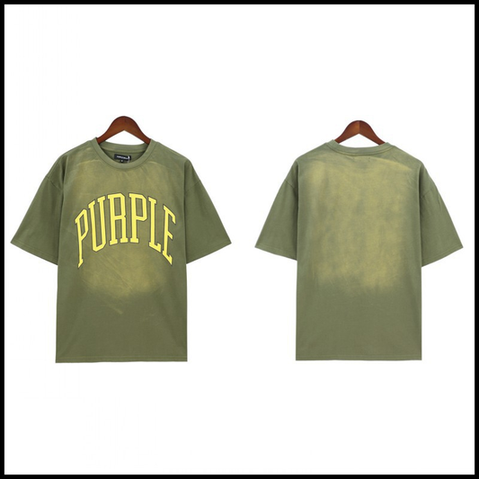 PURPLE BRAND MINIMALISTIC SHIRT GREEN