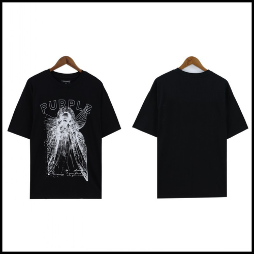 PURPLE BRAND SAINT SHIRT BLACK