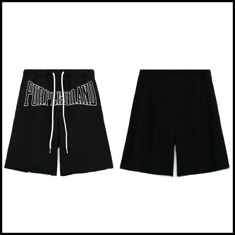 PURPLE BRAND SHORTS BLACK