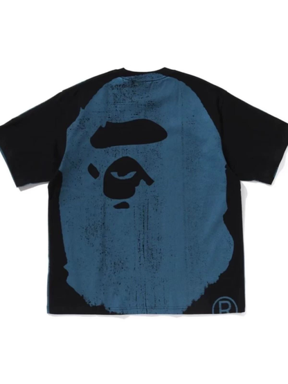 BAPE BLUE BLACK APE SHIRT