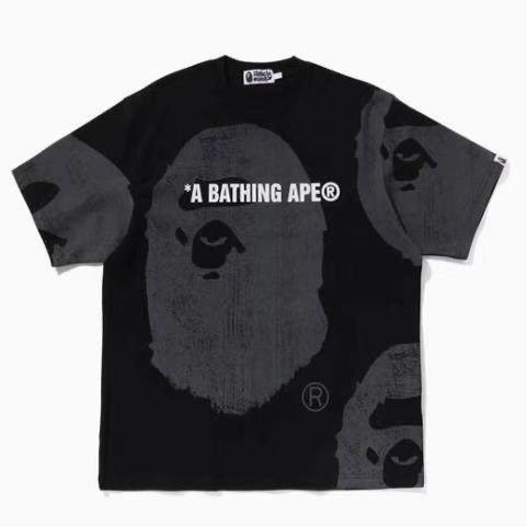BAPE BLACK GRAY SHIRT