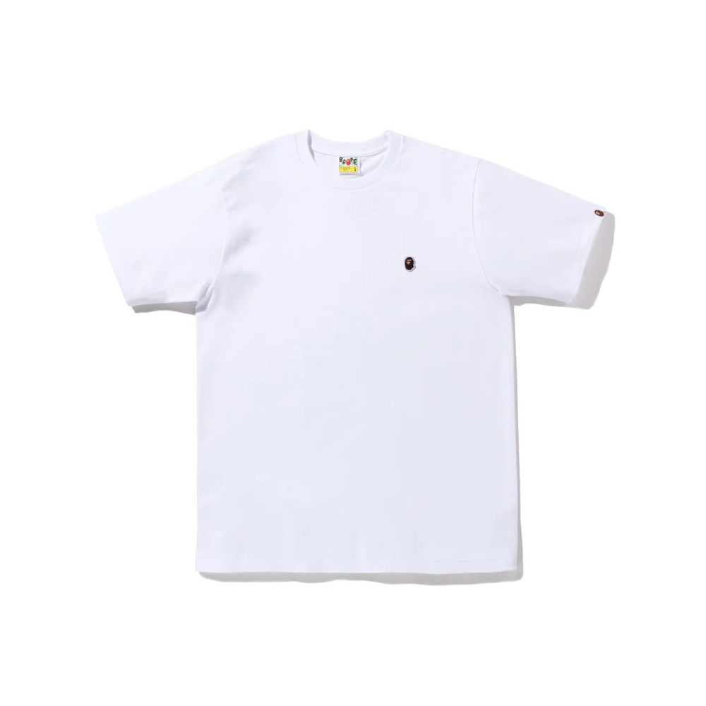 BAPE LOGO SHIRT WHITE