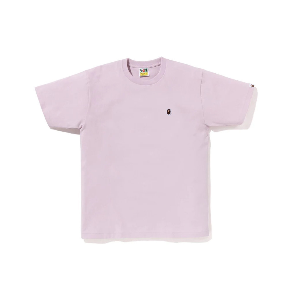 BAPE LOGO SHIRT PINK