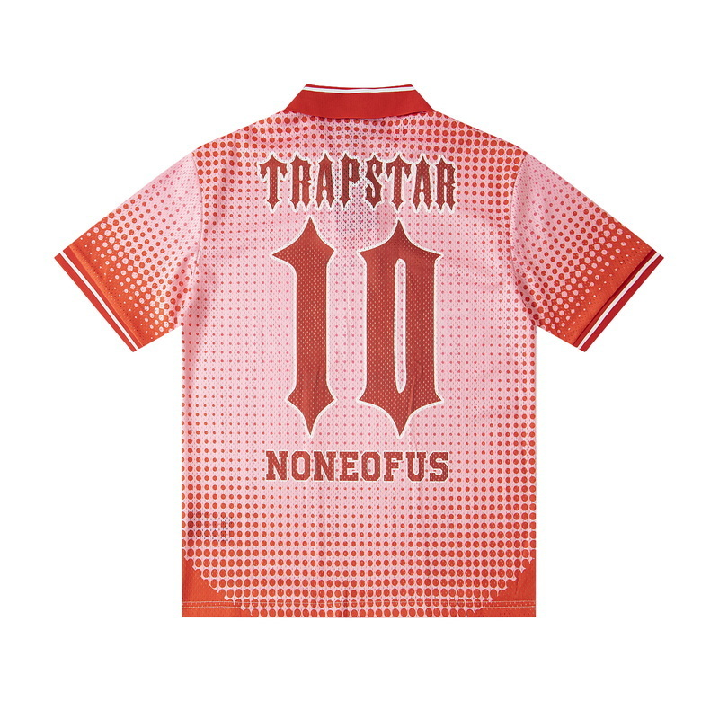 TRAPSTAR JERSEY BLACK CHILD RED