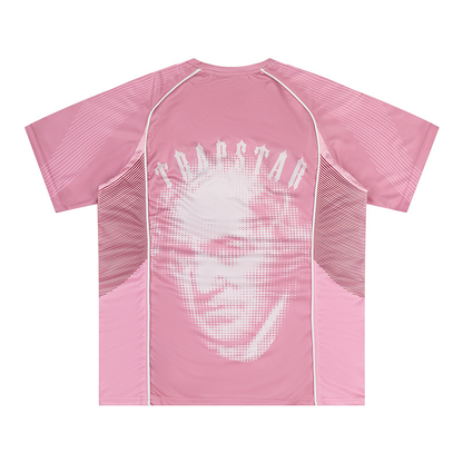 TRAPSTAR JERSEY X KIDSUPER PINK