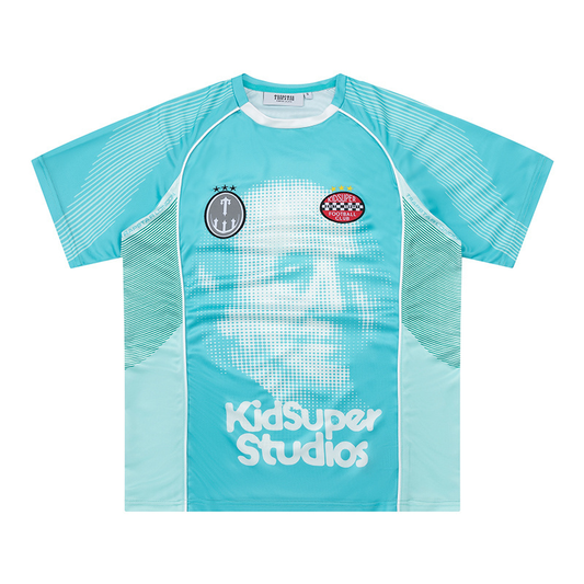 TRAPSTAR JERSEY X KIDSUPER BLUE