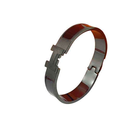 HERMES MATTE BLACK BRACELET