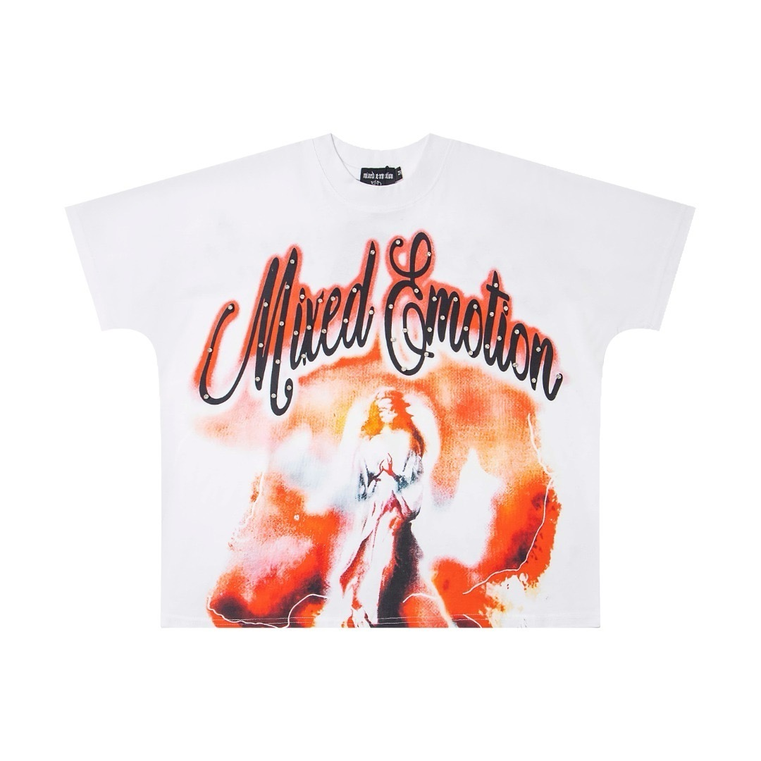 MIXED EMOTION HAIL MARY RED SHIRT