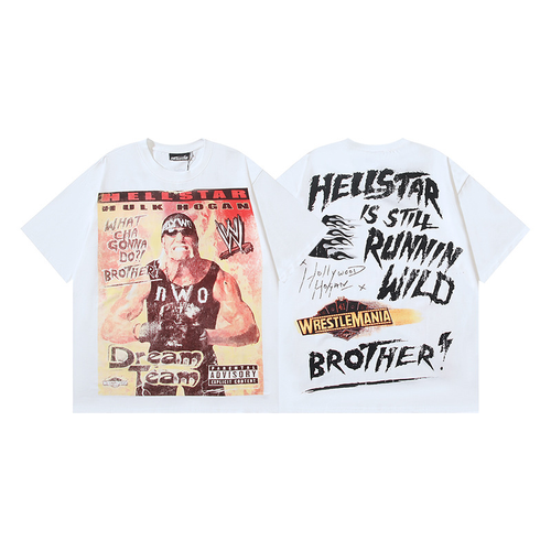 HELLSTAR WRESTLEMANIA SHIRT WHITE