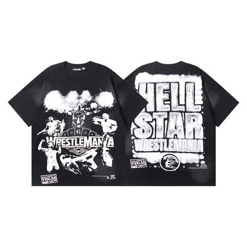 HELLSTAR WRESTLE MANIA SHIRT BLACK