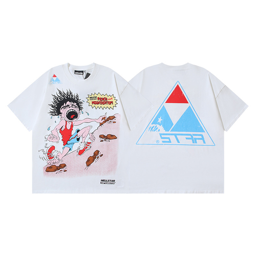 HELLSTAR DOODLE DRAWING WHITE