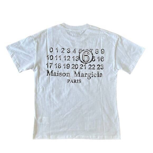 MAISON MARGIELA WHITE SHIRT FRONT LOGO
