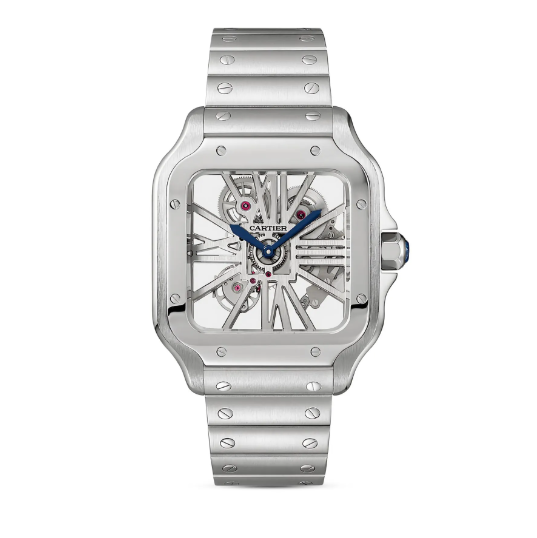 CARTIER SANTOS DE CARTIER SKELETON