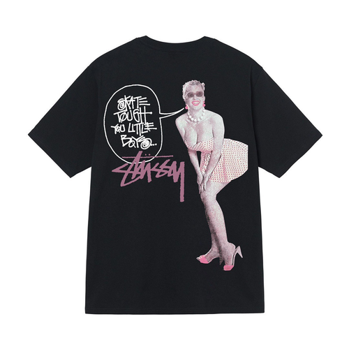STUSSY MONROE SHIRT BLACK