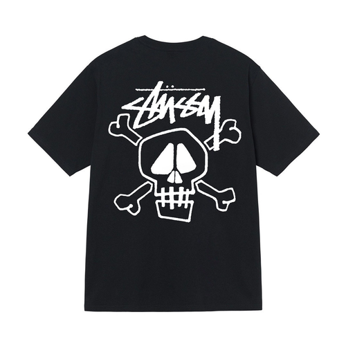 STUSSY SKULL SHIRT BLACK