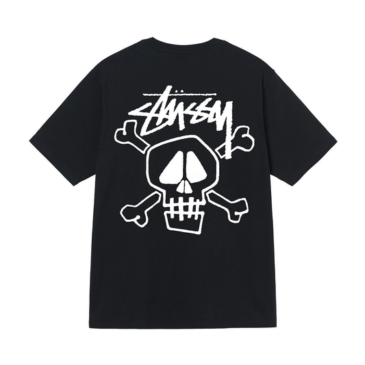 STUSSY SKULL SHIRT BLACK