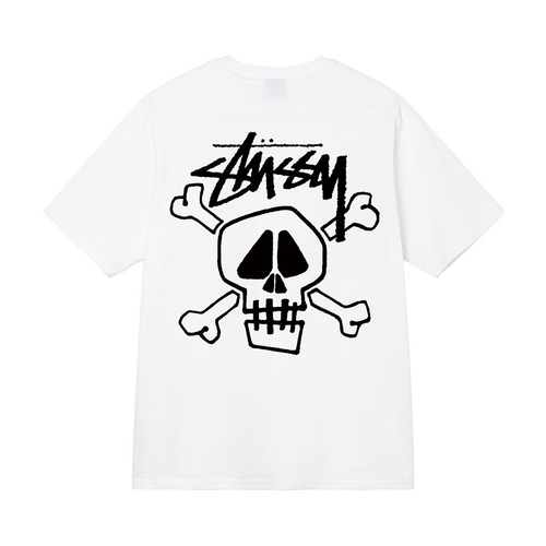 STUSSY SKULL SHIRT WHITE